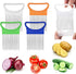2Pcs Onion Holder Slicer, Stainless Steel Tomato Lemon Potato Vegetable Holder Slicer Cutter Tool for Kitchen Worker Slicing...