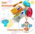 Baby Busy Board Activity Cube Toys for Age 0-2, Montessori Sensory Toys For Toddlers 1-3 Year Old Boy Girl Birthday Gift, Carseat Airplane Travel ...