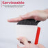 Small Broom and Dustpan Set - Compact Mini Broom with Dustpan Combo for Home, Camping, and Travel-Ideal for Small Spaces - Whisk Broom and Dust Pa...
