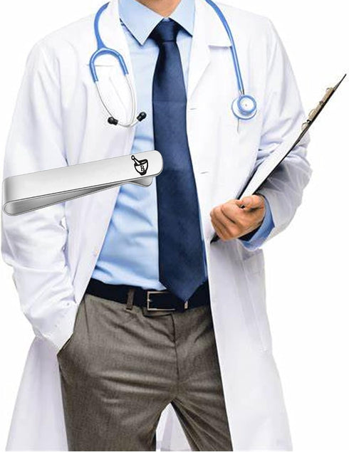 Medical Tie Clip for Him Pharmacist Tie Clip RX Graduation Gift Tie Bar Clip for Pharmacy Pharmacist School Students...