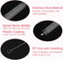 uxcell 10Pcs Straw Cleaner Brush, 8 Inch Nylon Tube Pipe Cleaners, Stainless Steel Long Straw Brush for Drinking Straw, Bottle, Tube, Cup, Clear...