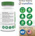 Health Thru Nutrition PQQ 20mg 120 Servings Pyrroloquinoline Quinone as PureQQ | Promotes Mitochondrial Biogenesis | Certified Vegan | Non-GMO Glu...