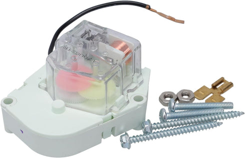 Supplying Demand W10822278 482493 Refrigerator Defrost Timer Replacement 120V 50/60Hz White