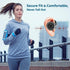 Behind The Head Headphones, itayak Bluetooth 5.0 Neckband Around Head Headphones Lightweight Small Foldable Wireless Sports Sweatproof Headset wit...