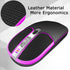 Leather Button Wireless Mouse,Laptop Mouse,LED Mouse with RGB Colorful Light,Slim Silent Mouse Rechargeable,USB C Mouse,Computer Mouse for Noteboo...