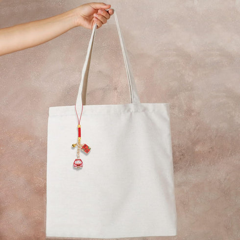 6PCS Lucky Cat Beckoning Cat Keychains Pendant Japanese Maneki Neko Cat Charm Mascot Pendants Fortune Pendants Wealth Health Fortune Evil Avoiding...