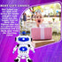 Toysery Walking Robot Toys for Kids - 360° Body Spinning Dancing Robot Toy with LED Lights Flashing and Music, Smart Interactive Electronic Kids R...