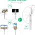 Selfie Stick Tripod with Wireless Remote Controller Pouch Extendable Adjustable Stand Mount Light-Weight V-Log Compatible with All Apple iPhone, S...