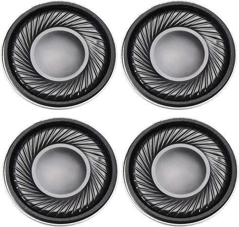 uxcell 2W 8 Ohm Micro Internal Speaker Magnet Loudspeaker 28mm Dia 4pcs...