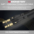 Monster Gen1 Essentials Mini-to-Mini Interconnect Audio Cable 3.5mm Male to Male, 9.8FT Aux Cord w/Duraflex Jacket, Premium Gold Plated Connectors...