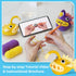 Pcvanli Crochet Kit for Beginners, Beginner Crochet Kit for Adults with Step-by-Step Video Tutorials, DIY Crochet Animal Kits Kids Knitting Suppli...