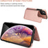 for iPhone 11 Wallet Case with Card Holder,OT ONETOP PU Leather Kickstand Card Slots Case,Double Magnetic Clasp and Durable Shockproof Cover for i...