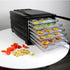 Bluedrop Pack of 5 Premium Non Stick Silicone Dehydrator Sheets For Fruit Dryer Mesh Dim Sum Mesh Dumpling Steaming Screen Mat...
