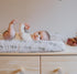 Changing Pad Cover - Cradle Sheets Fits Baby Mattress Sheet 36" X 18 - Unisex Grey Sage Diamond - 2 Pack Set...