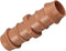35-Pack Drip Irrigation Barbed Coupling Fittings, Barbed Connectors(17mm) Fit 1/2''(.600 ID) Drip Tubing,Sprinkler Tubing Connector for Drip Irrig...