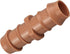 35-Pack Drip Irrigation Barbed Coupling Fittings, Barbed Connectors(17mm) Fit 1/2''(.600 ID) Drip Tubing,Sprinkler Tubing Connector for Drip Irrig...