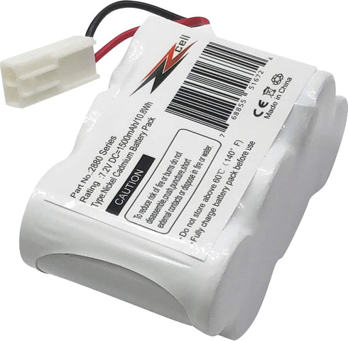 ZZcell® Battery Replacement for Bissell 2880 Series Perfect Sweep Turbo Cordless Carpet & Floor Sweeper Vacuum Models 2880, 2880A, 2880B, 2880C, 2...