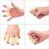 20 Pieces Finger Compression Sleeves Elastic Finger Protectors Thumb Splint Brace for Arthritis Pain Relief, Trigger Finger, Sport (Beige)...