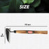 Japanese Garden Hoe for Weeding Sickle, Hoe Garden Tool Hand Grass Sickle, Weeding Tool for Gardening with High Carbon Steel Blade for Cutting Gra...