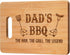 Gifts for Dad Birthday, Birthday Gifts for Dad from Daughter - Unique Engraved Grill Cutting Board - Best Dad Gifts for Fathers Day from Son Kids,...
