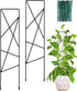 17.5 Inch Indoor Plant Trellis for Climbing Plants,Metal Trellis,Small Garden Trellis for Potted Plants,Plant Stakes for Indoor Plants Accessories...