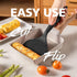 Silicone Tamagoyaki Spatula Japanese Omelette Spatula Wide Silicone Pancake Spatula Nonstick Heat-Resistant Pancake Shovel for Egg, Fish, Burgers,...