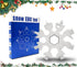 19 In 1 Incredible Tool - Easy N Genius - FEX 18-in-1 Stainless Steel Snowflakes Multi-Tool (Silver)...
