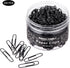 Large Paper Clips, 2 Inch Black Paper Clip, 200 pcs Jumbo Paperclips...