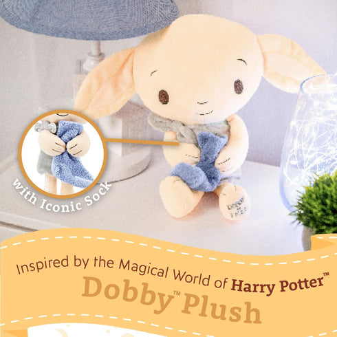 KIDS PREFERRED Harry Potter Dobby Plush Weighted Stuffed Animal The Lovable House Elf Holding His Iconic Sock for Babies, Toddlers, and Kids 15 in...