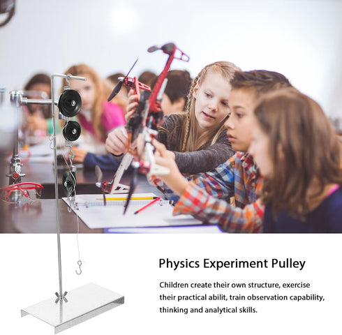 ULTECHNOVO Pulley Block Physics Experiments Physics Lab Science Kits for Students Physics Experiment Lab...