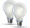 Feit Electric A21 LED Light Bulbs, 100W Equivalent, Dimmable, E26 Standard Base, 90 CRI, 1600 Lumens, 5000K Daylight, 13 Years Lifetime, Frosted W...