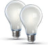Feit Electric A21 LED Light Bulbs, 100W Equivalent, Dimmable, E26 Standard Base, 90 CRI, 1600 Lumens, 5000K Daylight, 13 Years Lifetime, Frosted W...