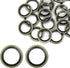 X AUTOHAUX 20pcs Engine Oil Crush Washers Drain Plug Gaskets 12mm ID. 18mm OD. Bronze Tone for Car...