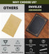 Black Color 250 Small Coin Envelopes with Golden Glitter Pen 2 1/4 x 3 1/2 inches 130 gsm Seed Envelopes for Storage of Keys, Cards, Wage, Stamp C...