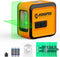 Laser Level Self Leveling - 98Ft/30M Dual Modules Green Cross Line Laser Leveler Tool for Indoor Outdoor Construction Picture Hanging Home Renovat...