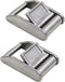 YYST Stainless Steel 316 Cam Flap Buckles Press Cam Buckles Tie Down Buckle for 1" 25mm Webbing Strap (2/ PK) - No Webbing...