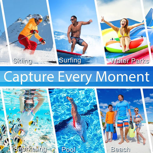 Waterproof Phone Pouches Bags Holder, Cell Phone Water Protectors Pouch Bag 2 Pack for Swimming, IPX8 Water Proof Phone Cases Covers w/for iPhone ...