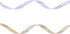 YAKA 3/8 inch 50 Yards Ribbon Shimmer Sheer Organza Ribbon for Craft Bow Party Decoration Packing Ribbons 2 Rolls (Gold and Silver, 3/8 inch(10mm)...