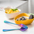 LIANYU 9-Piece Rainbow Kids Silverware Set, Stainless Steel Toddler Utensils Flatware Set, Child Cutlery Tableware Set for 3, Include knife Fork S...