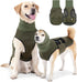 Dog Anxiety Vest Hoodie,Dog Thunder Jacket Anxiety Calming Vest with Hoodie Head Cover Sleeves,Dog Anxiety Relief Coat Hooded for Thunderstorm,Tra...