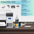 Printhead Cleaning Kit for Epson, 250ml Printer Cleaning kit for HP, Print Head Cleaning Solution for Canon, Printer Head Cleaner for Brother Inkj...