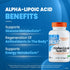 Doctor's Best Alpha-Lipoic Acid 150, Helps Support Glucose Metabolism and Regenerate Antioxidants* Non-GMO, Gluten Free, Vegan, Soy Free, 150mg, 1...