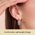 MAX + STONE Silver Filigree Earrings for Women with Click Tops | 925 Sterling Silver Earrings for Women with Anti-tarnishing Rhodium Plating | Ste...