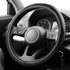K KNODEL Universal Fit Steering Wheel Cover, Microfiber Leather Car Steering Wheel Cover, Anti-Slip Car Wheel Protector, 15 Inch (Black)...