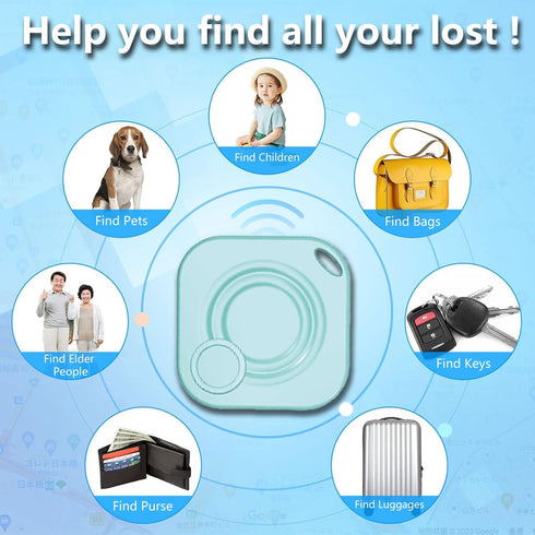 Key Finder Key Locator Find My Luggage Key Tracker Bluetooth Luggage Tracker Key Finder Locator with Sound Item Locator for Keys Bags Wallets Pet,...