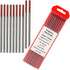 TIG Welding Tungsten Electrodes 2% Thoriated Welding Rods 1/16” x 7” 10-Pack Red...