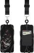 Gear Beast Cell Phone Lanyard with Adjustable Neck Strap Compatible with iPhone Galaxy & Most Smartphones, Silicone Phone Holder with Card Pocket ...