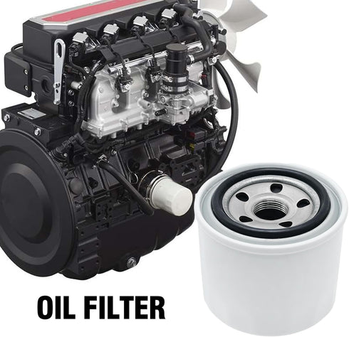 129150-35170 Oil Filter Replacement for Yanmar 3TNV82A-82A-GGE 3TNV84 4TNE84 4TNE94 4TNV82 4TNV84T 4TNV88 4TNV98 Replaces 129150-35153...