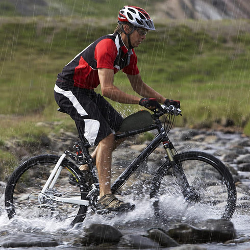 Bike Top Tube Bag Waterproof Bicycle Front Frame Bag Top Tube Bike Pouch for Road Mountain Bicycle Outdoor Cycling Travel Hiking...