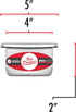 Fat Daddio's PSQ-442 Anodized Aluminum Square Cake Pan, 4 x 2 Inch...